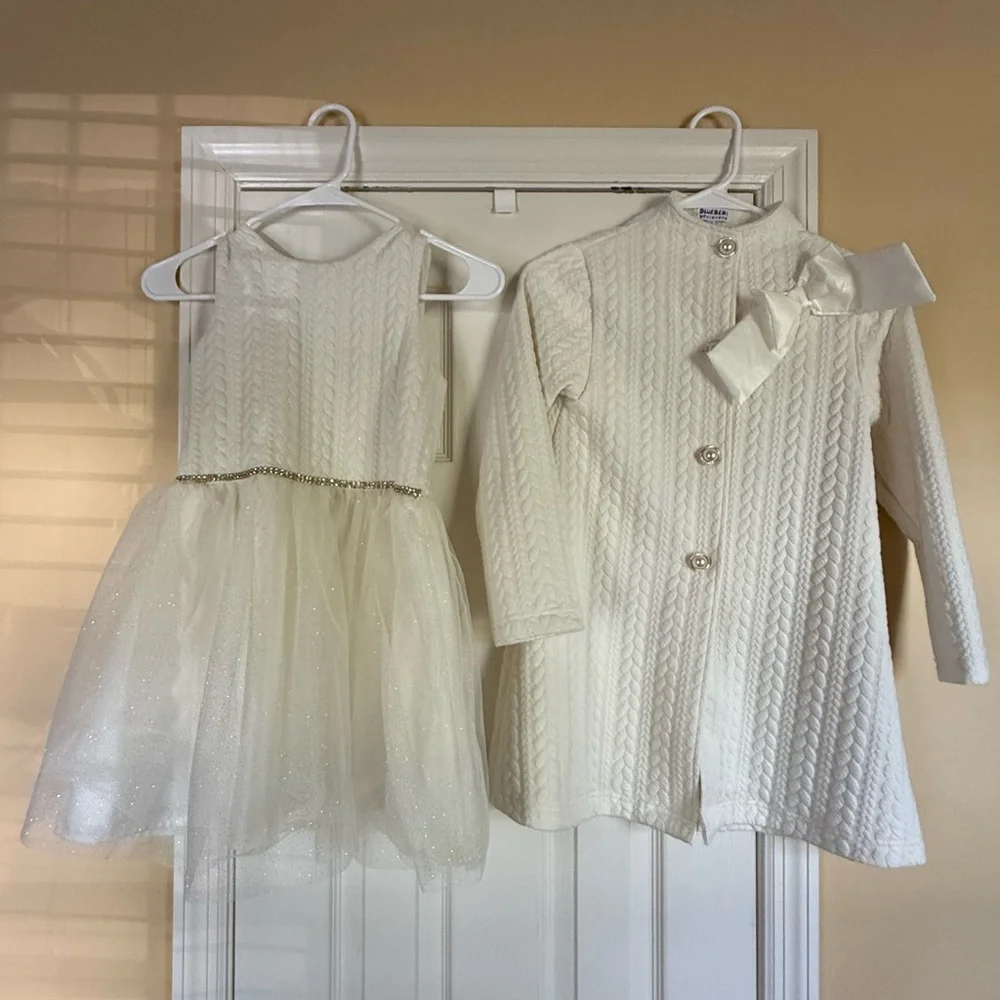 Blueberi - Dress with duster jacket